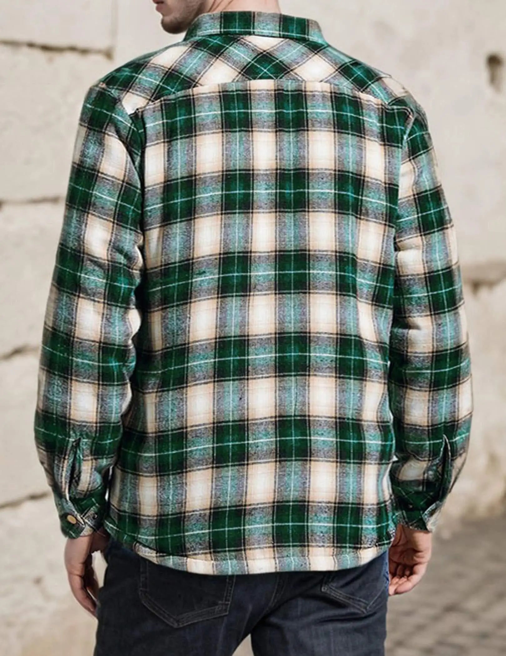 Check Button Jacket